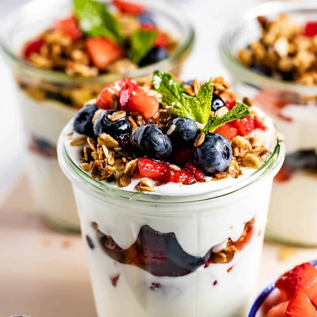 greek yogurt parfait
