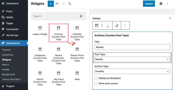 Wordpress Custom Post Type