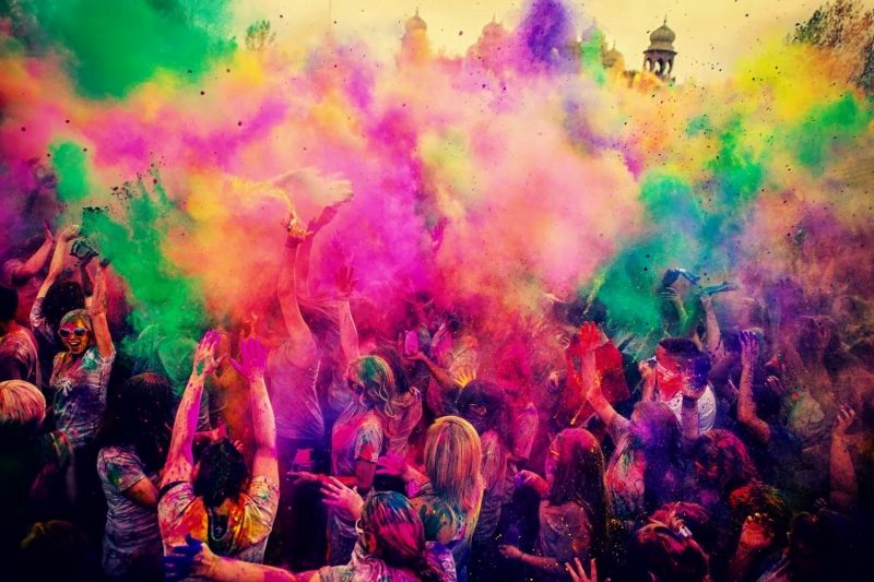 Colors: A Kaleidoscope of Emotions and Cultures Colors of Indian Festivals