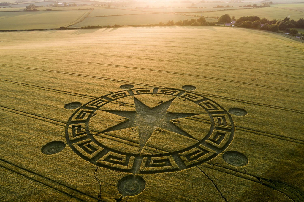 Enigmatic Crop Circles: Unraveling Nature's Mysterious Artistry Crop Circle Landscape