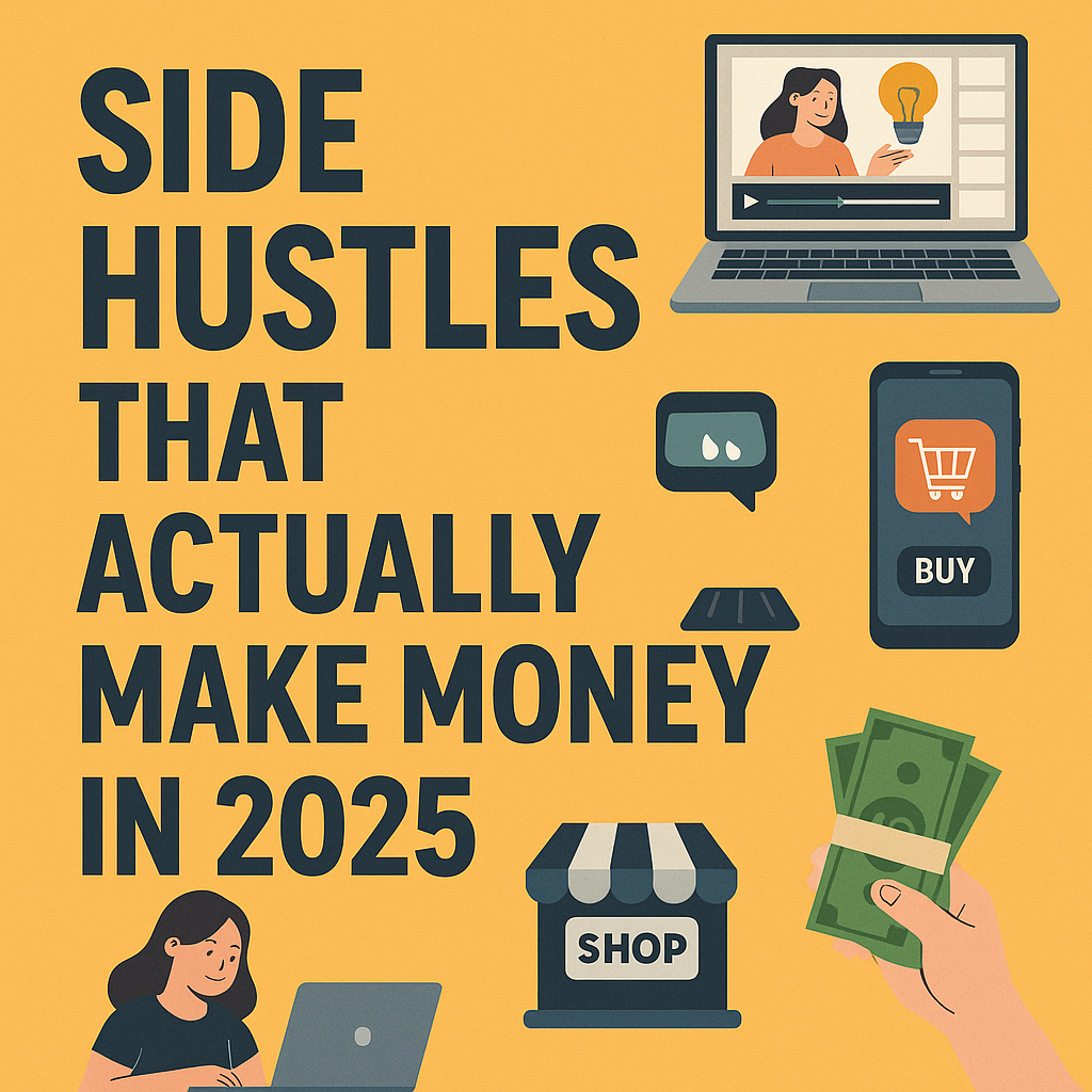 💼 Side Hustles That Actually Make Money in 2025